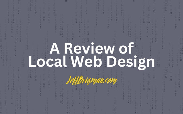 a review of local web design