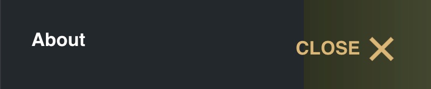 close x with close text