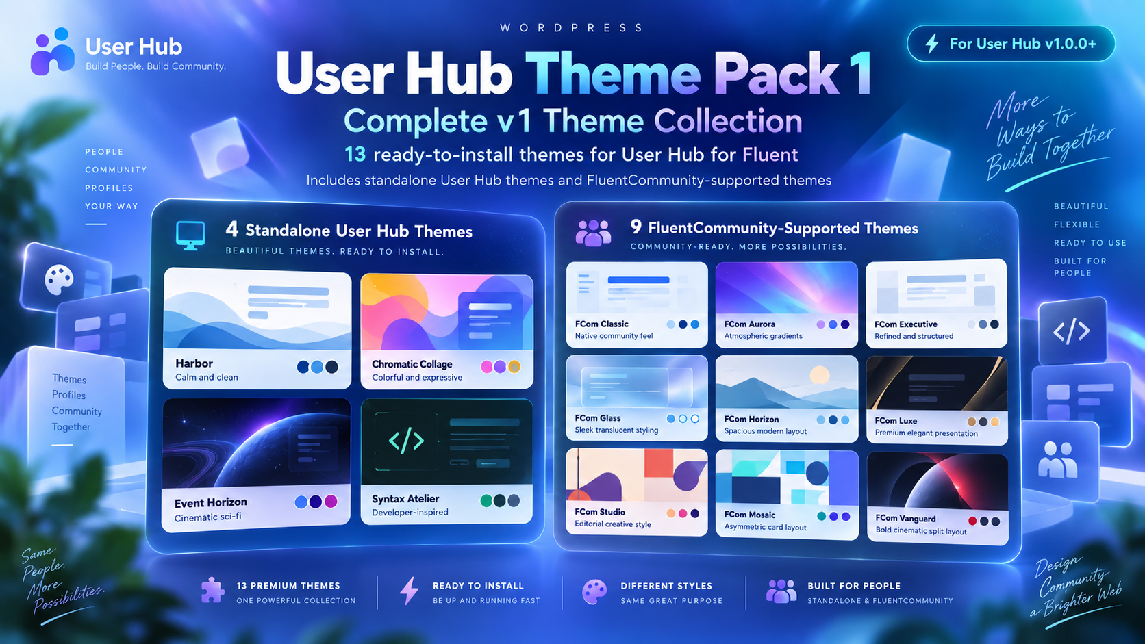 User Hub Theme Pack 1